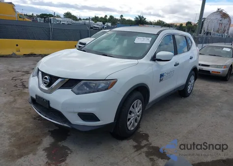 2016 Nissan Rogue S from USA, damaged, VIN KNMAT2MV3GP632389